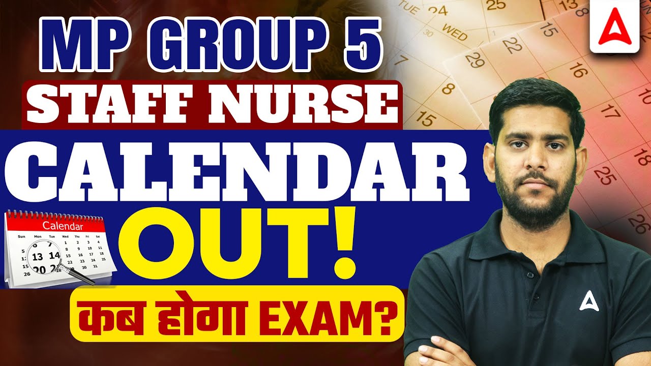 MP Group 5 Staff Nurse Calendar 2026 Out | MP Staff Nurse Vacancy 2026 Latest News | #mpstaffnurse