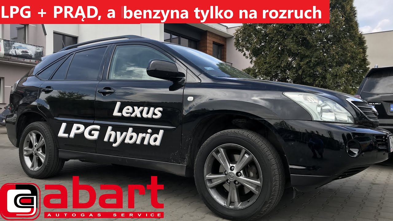 Gaz + prąd to przyszłość motoryzacji, a tu protoplasta tego trendu czy Lexus RX 400h z KME Nevo