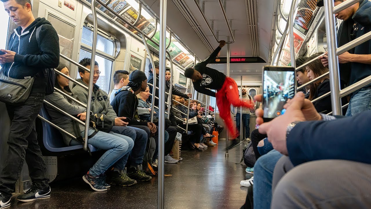NYC Subway RIDE Sound Effect I Subway ride background noise ASMR