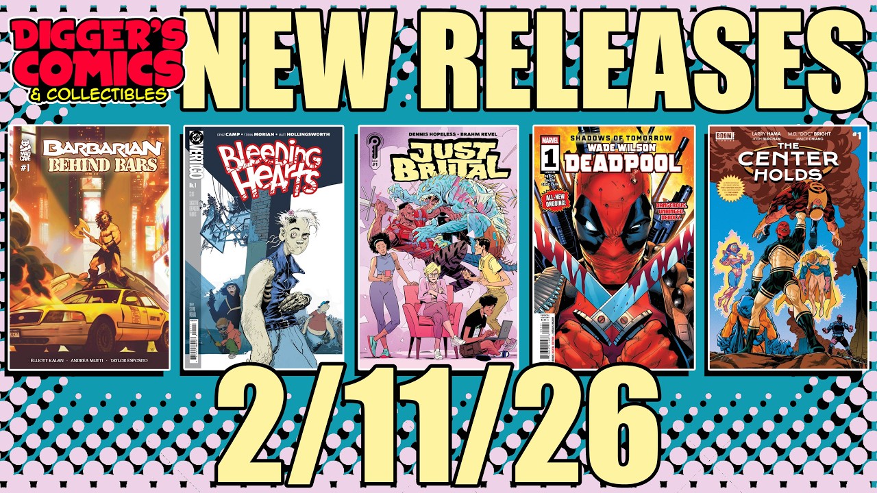 New Comic Book Releases for 2-11-2026!