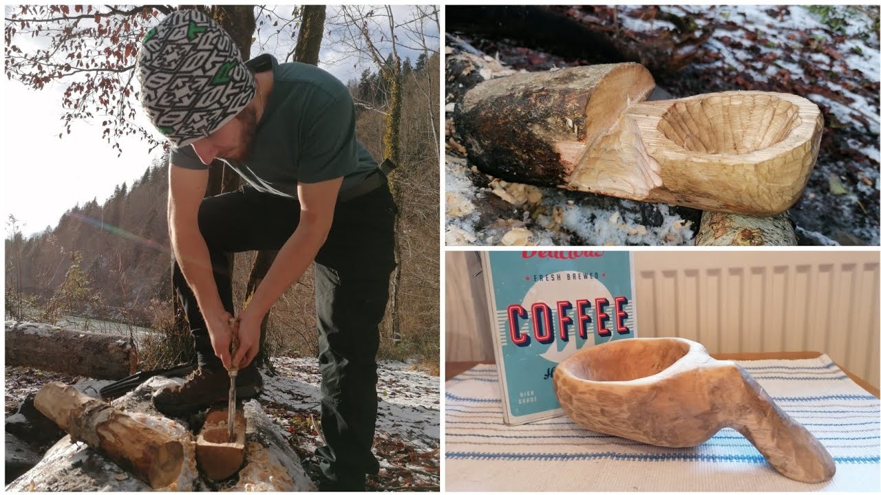 Bushcraft cup  /  Kuksa  / Bushcraft Becher
