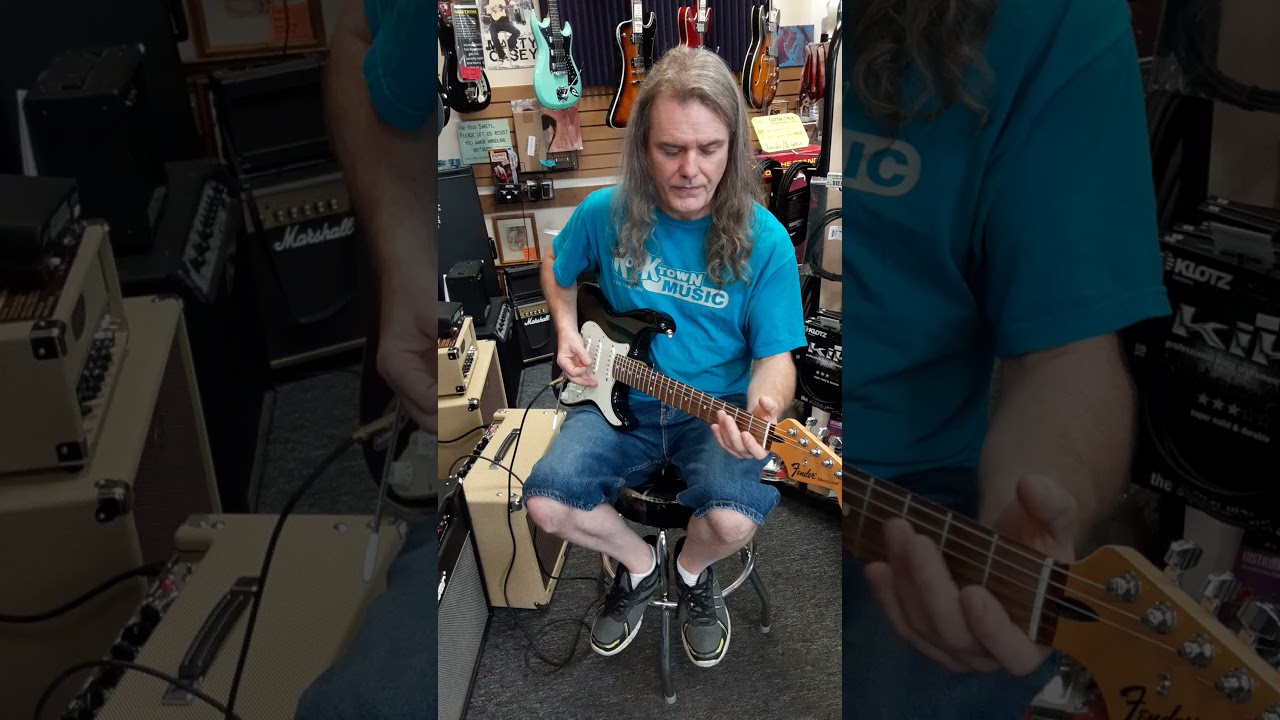 New $170 Stagg guitar Vs $700 Fender guitar. Sold ready to go at  Rocktownmusic.net 2014