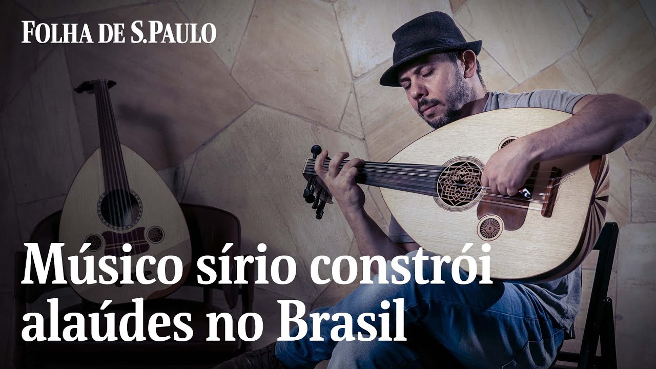 Sírio que fugiu da guerra constrói alaúdes em São Paulo