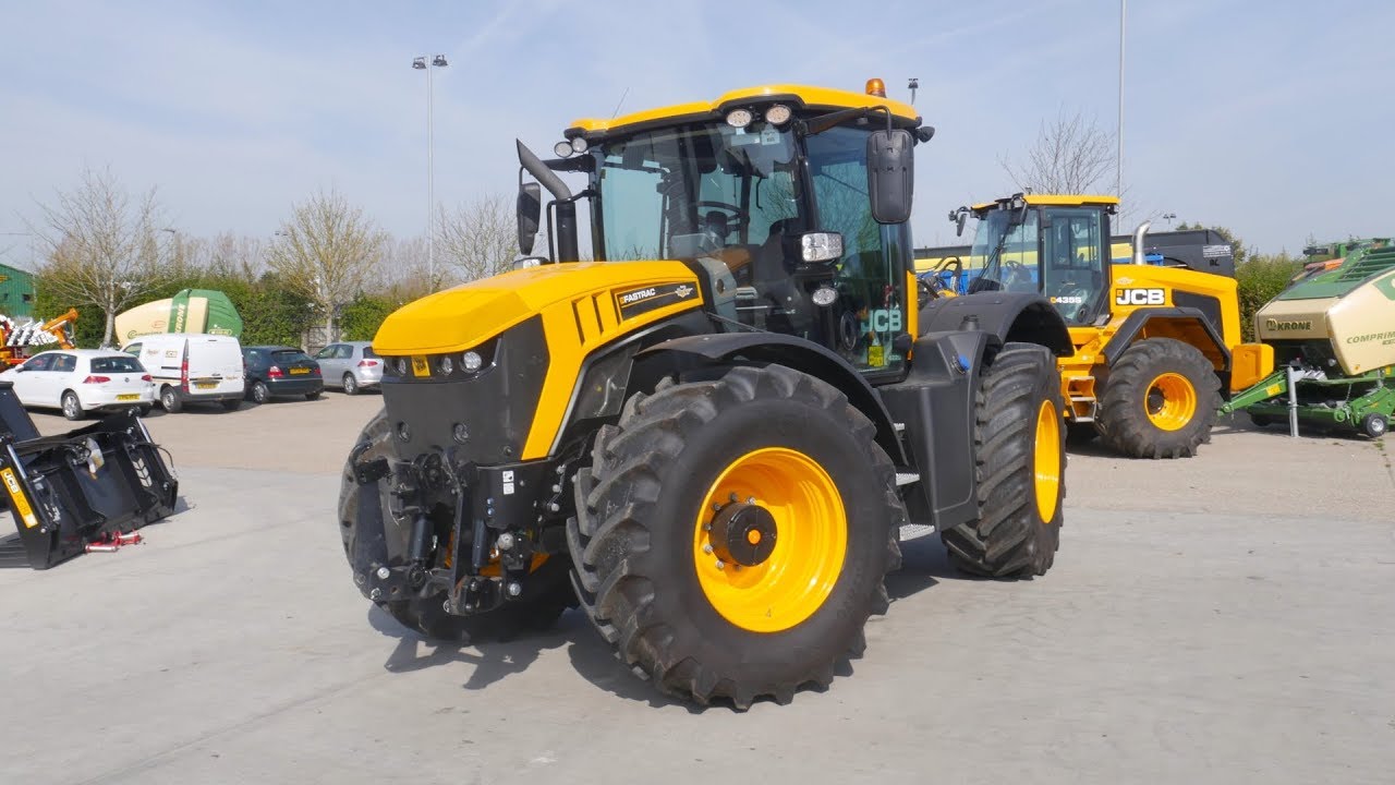 ЭТО высокоскоростной британский спортивный ТРАКТОР JCB 4220 Fastrac!