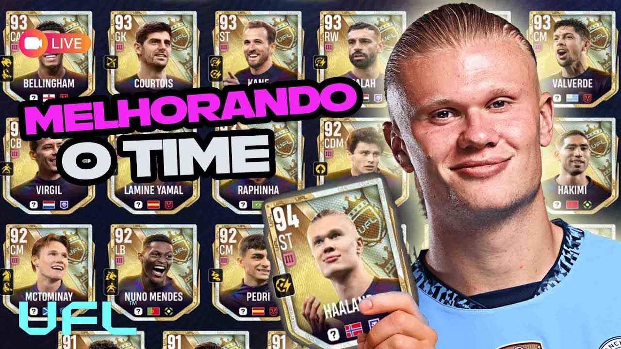 UFL Game - Melhorando o time!!! Drops Ativo!!! #uflgame