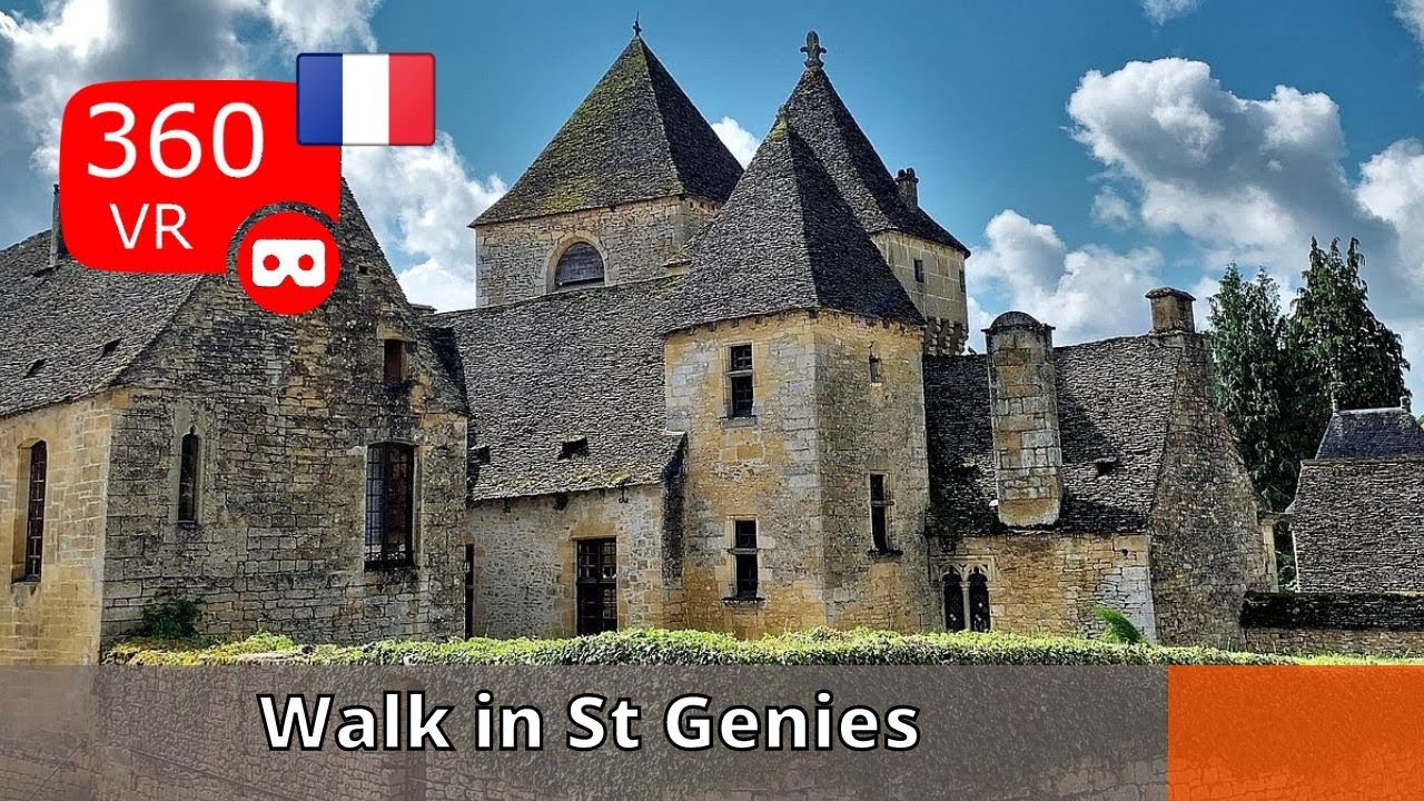 360° views of France : Today a walk in St Geniès