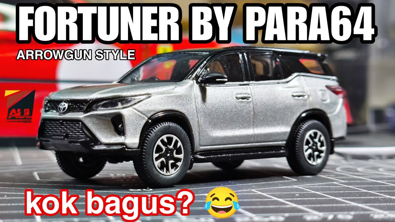 1/64 Toyota Fortuner Metallic Silver by Para64 Full Review.