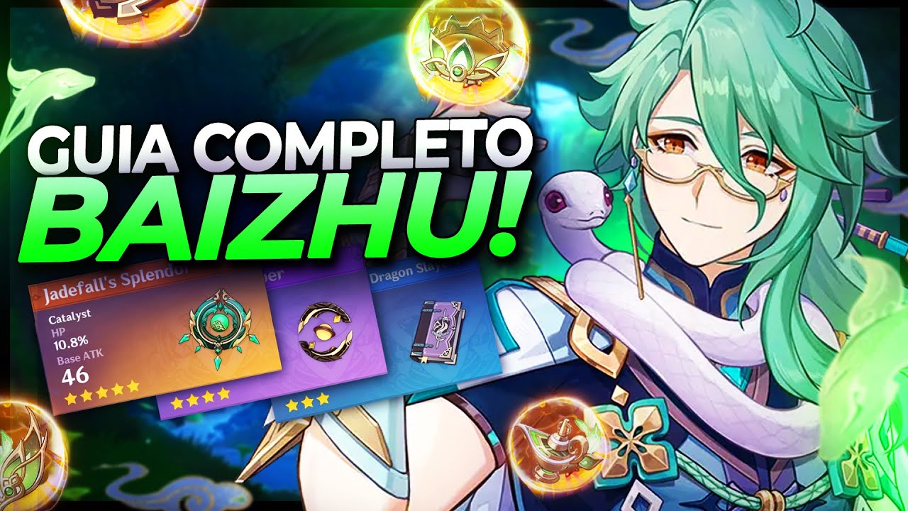 MELHOR QUE NAHIDA? Guia COMPLETO do BAIZHU | Genshin Impact