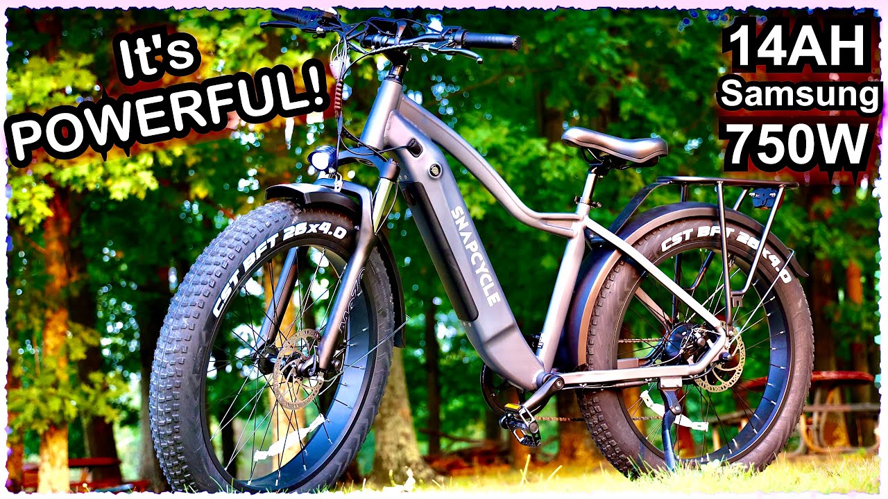 One Powerful Fat Tire E-Bike!~Snapcycle R1 Electric Bike Highly Detailed Overview and First Ride.