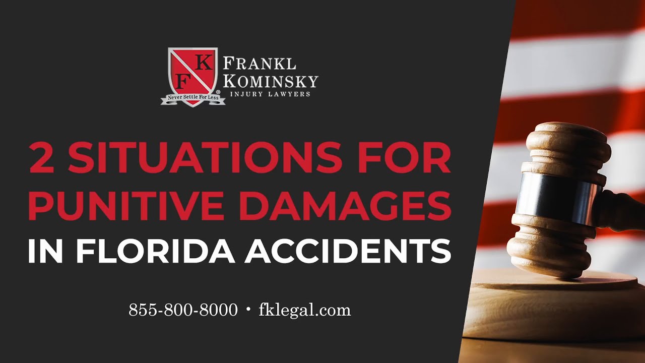 Understanding Punitive Damages in Florida Accidents