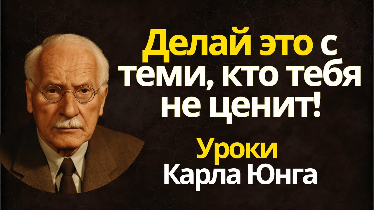 Правильный способ обращения с теми, кто не ценит вас л Уроки от l Карла Юнга