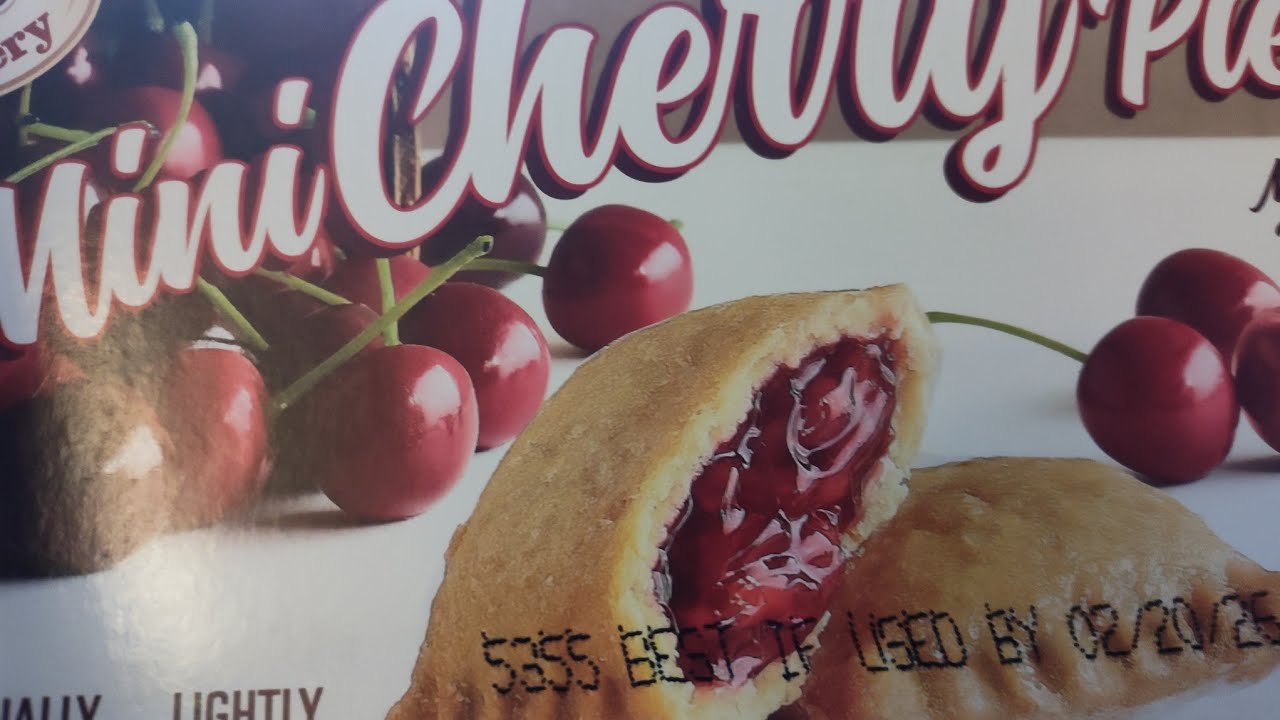 Dollar Tree, JJ's Bakery Mini Cherry Pies Review. 
