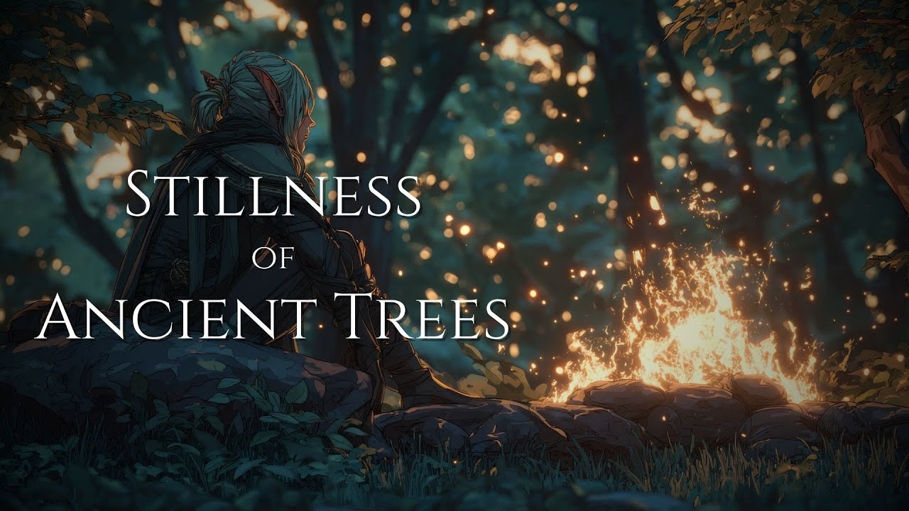 Stillness of Ancient Trees - Medieval Celtic Forest Ambience For Calmness, Focus & Deep Rest
