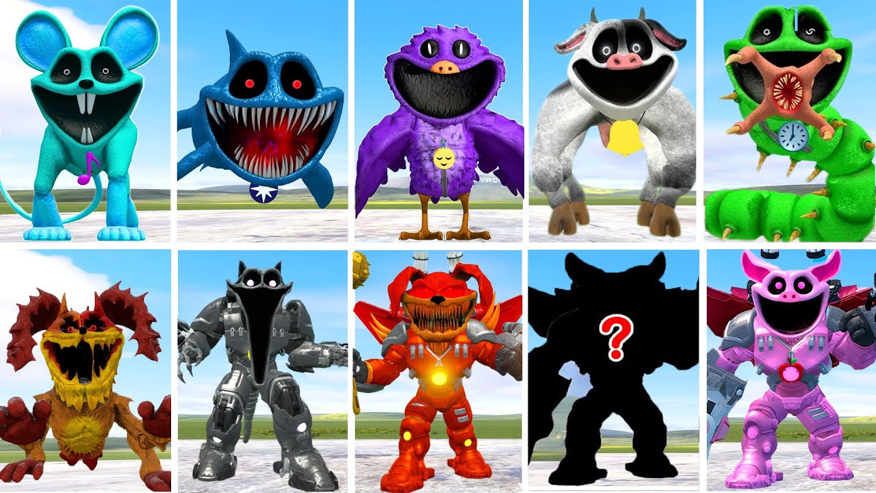 THE BATTLE OF LION ZOOCHOSIS VS SMILING CRITTERS NAPDAY POPPY PLAYTIME CHAPTER 3 In Garry's Mod