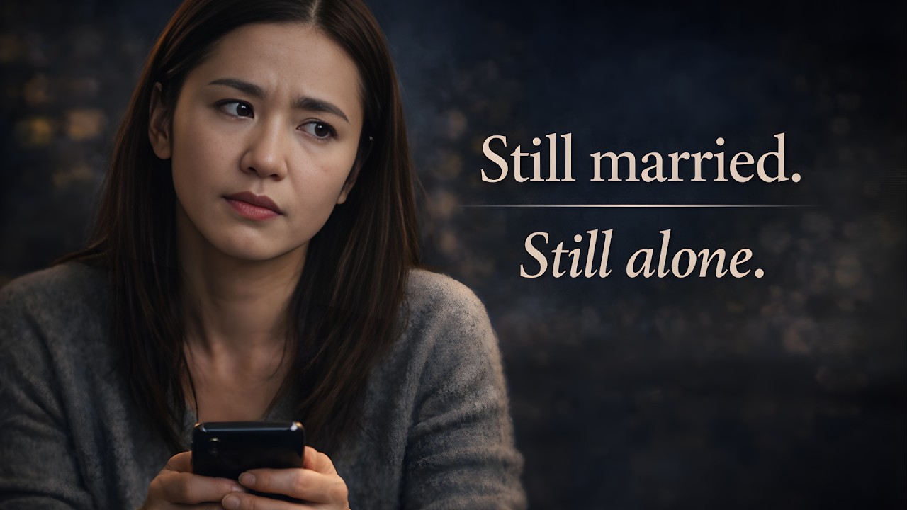 I was married, but I was emotionally alone