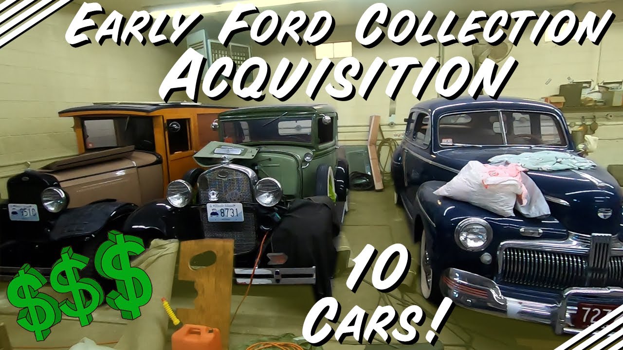 Мой друг купил коллекцию ранних моделей Ford!