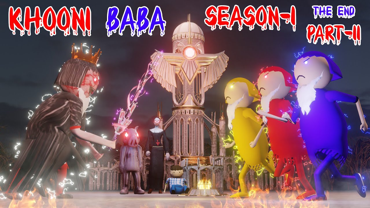 GULLI BULLI VS KHUNI BABA  THE END {PART 02} | Gulli Bulli Horror Story | SCARY TOONS