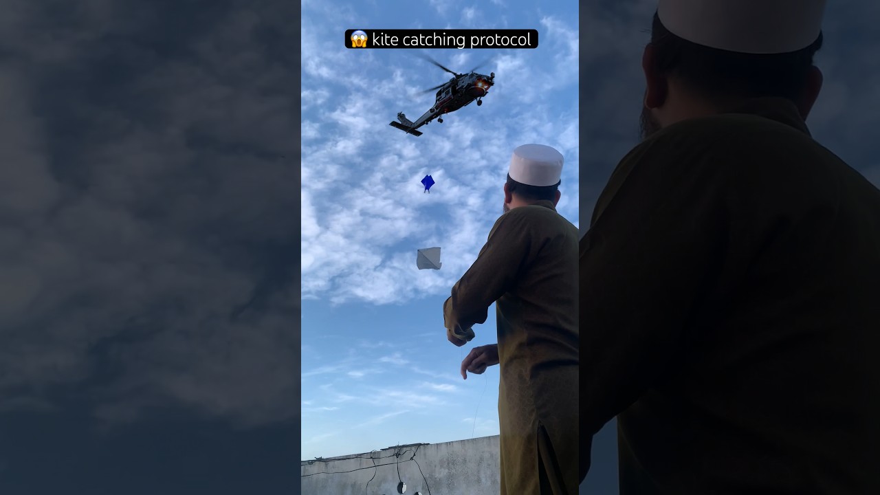 Kite catching 😱 | classic protocol 🔥 #kiteflying #shorts #shortvideo #trending