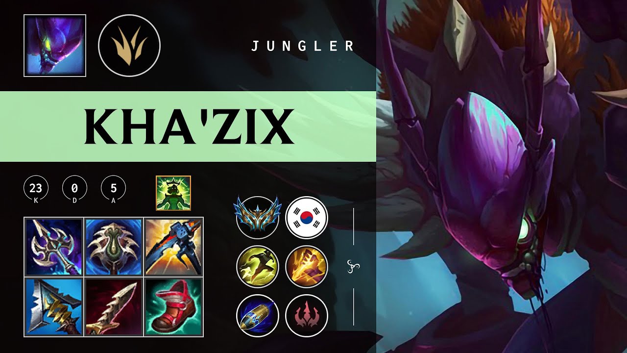 Kha'Zix Jungle vs Viego - KR Challenger Patch 26.02