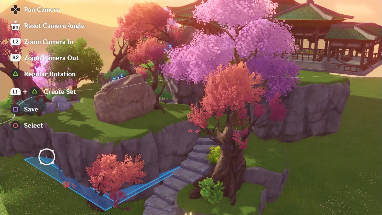 Floating Abode: Mountain Path to Main Building Showcase