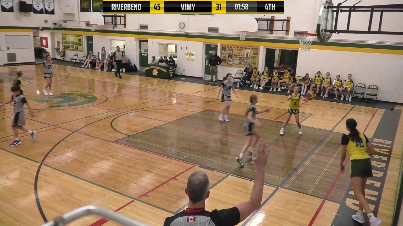 Riverbend vs Vimy Jr Girls Basketball