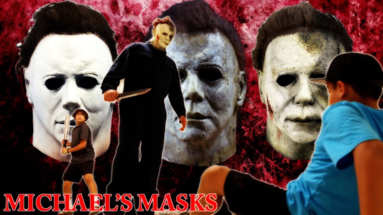 MICHAEL MYERS MASKS MOVIE | HALLOWEEN ENDS | D&D SQUAD