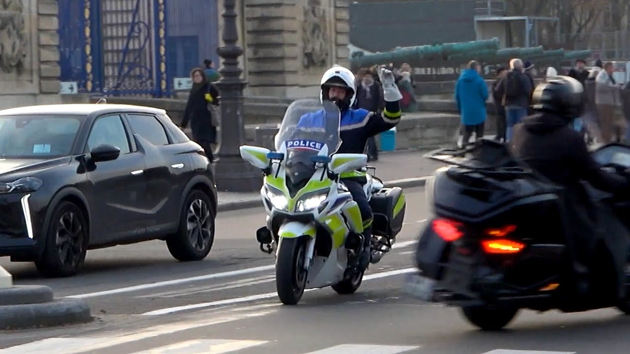 Convoi Officiel du Nouveau Premier Ministre François Bayrou