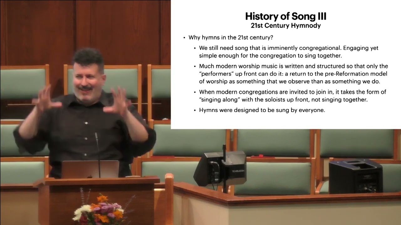Hymnology Course Part 20: Contemporary Hymnody