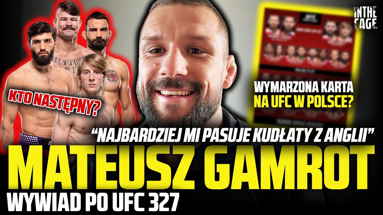 Mateusz GAMROT po UFC 327: PIMBLETT za dużo gada! | UFC w Polsce | Zmiana stylu | RAJEWSKI | ADCC PL