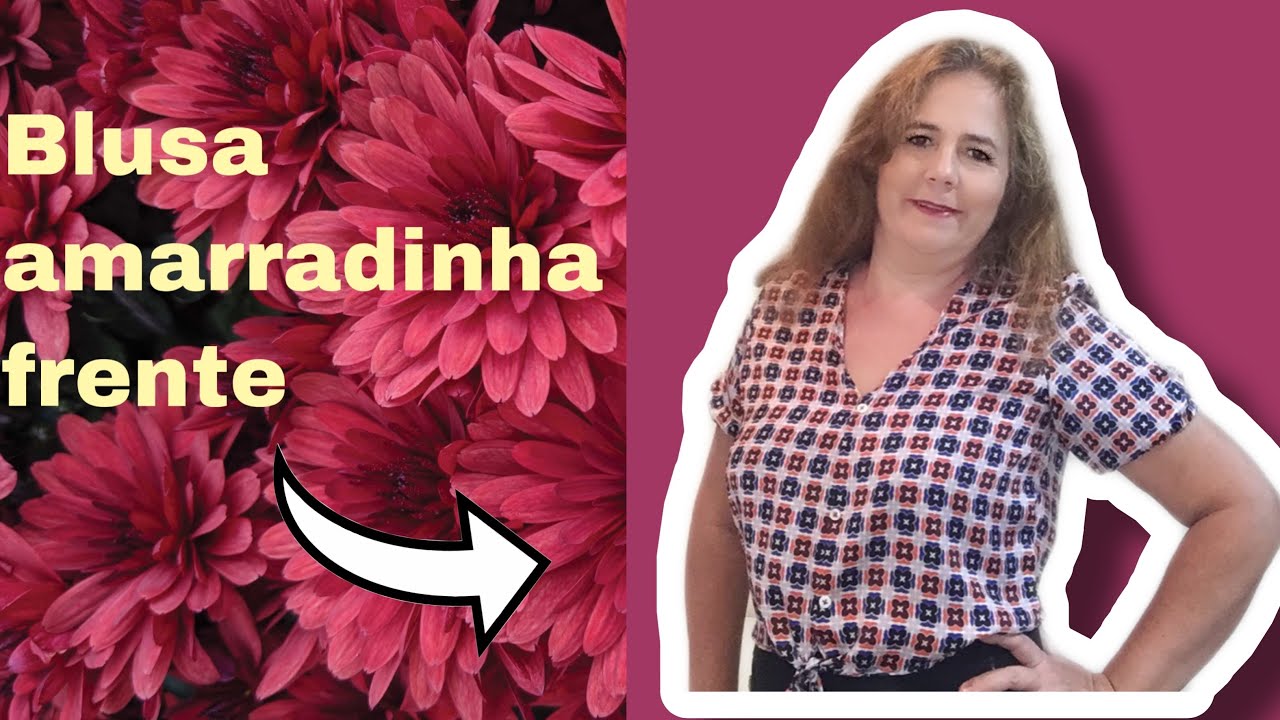 MOLDE DE BLUSA COM AMARRAÇAO