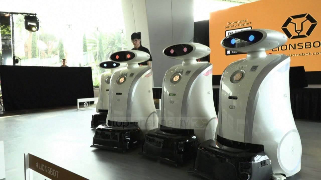 Singapori Hi-Tech, robotët për pastrim dhe argëtim