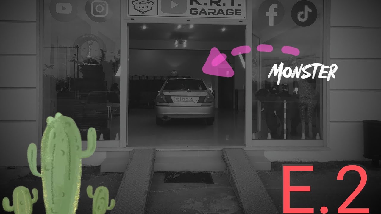 Project Mitsubishi lancer E.2 εξωτερική προετοιμασία ...