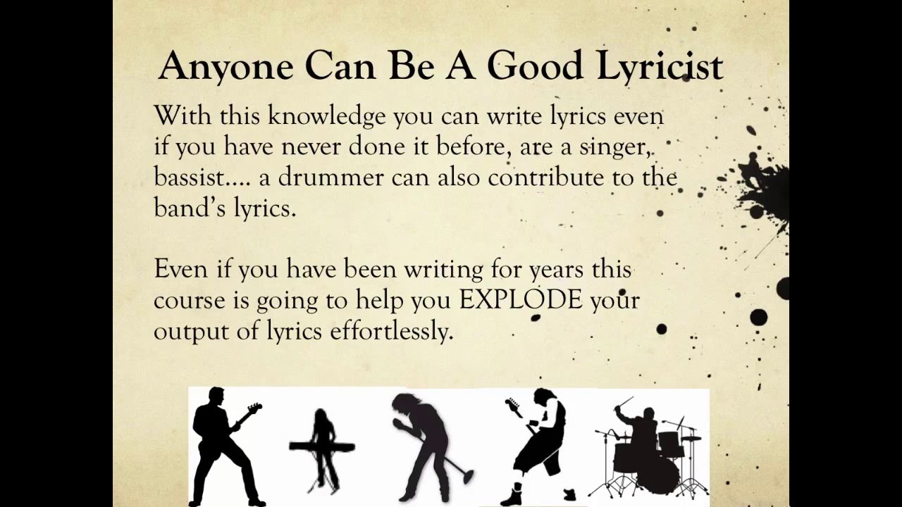 How to Become a Lyric Writing Machine - No Limits!