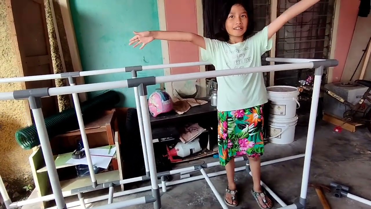 DIY : Membuat kandang kucing dari pipa pvc ( biaya ekonomis )