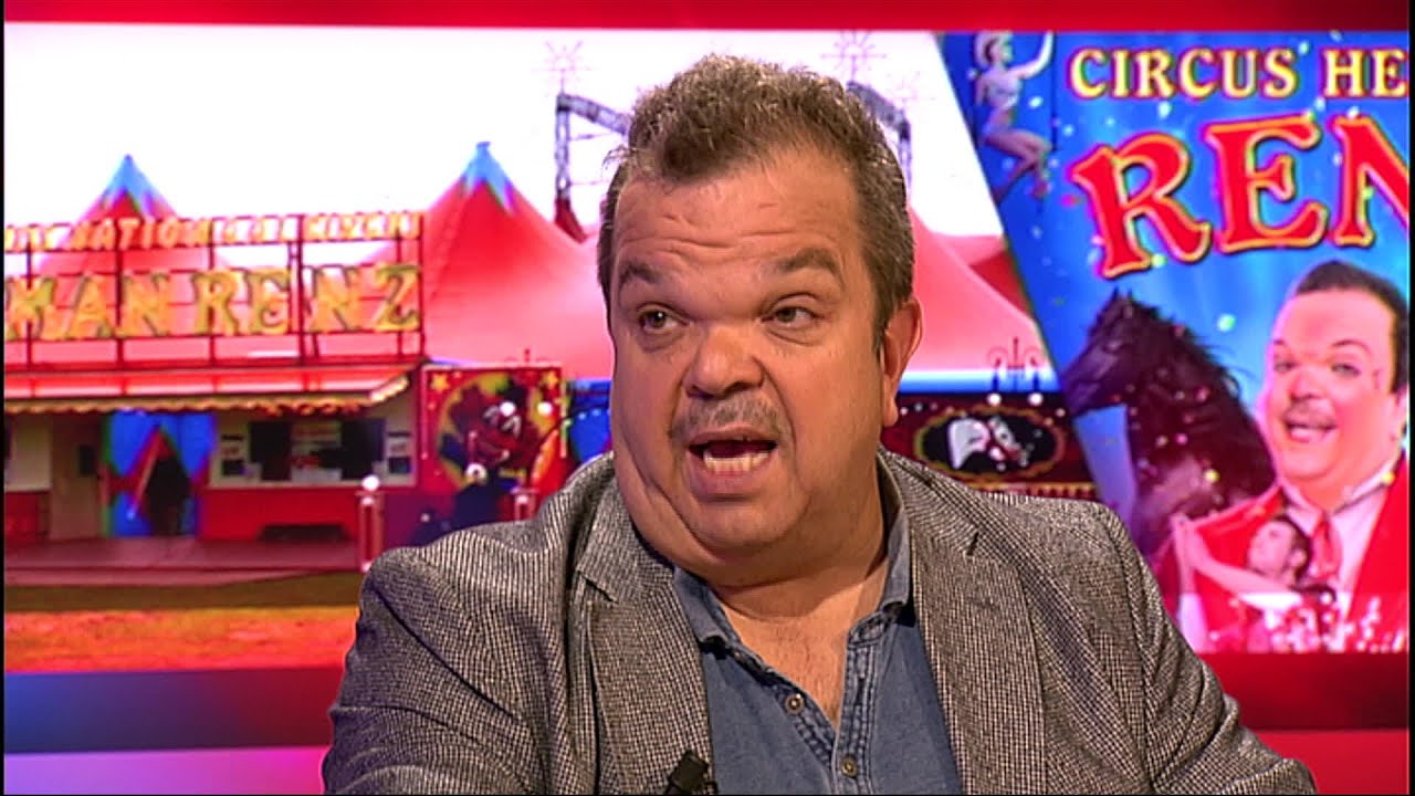 Milko Steyvers van het failliete circus Herman Renz uit Helmond. 