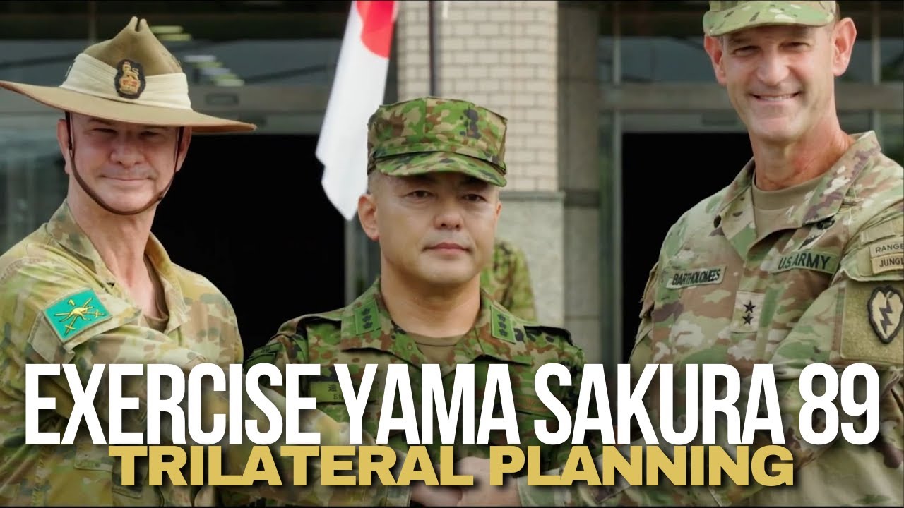 ADF | Trilateral planning with key partners on Exercise Yama Sakura 89