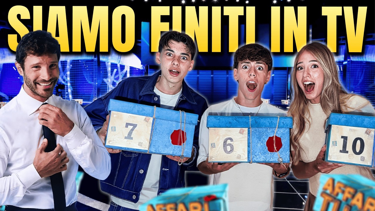 CIAO MAMMA SONO IN TV AD AFFARI TUOI SU RAI 1! w/Breakfast Club