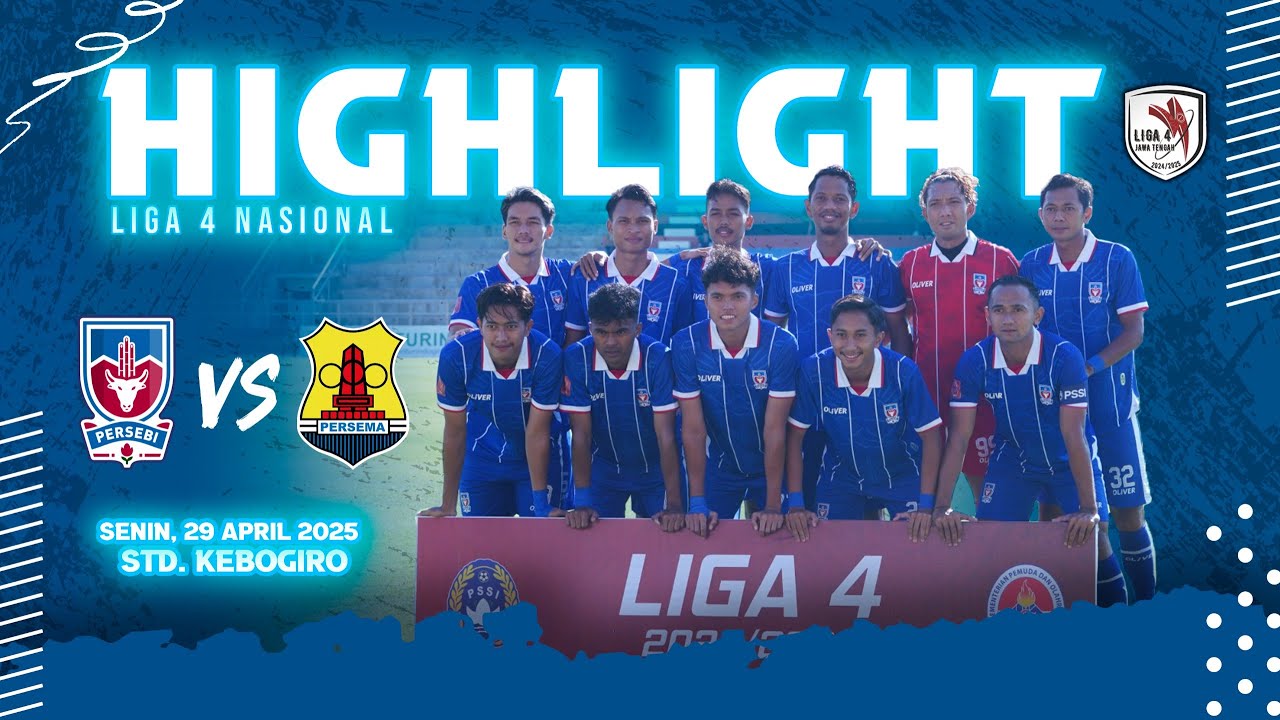 Highlight 32 Besar Liga 4 Nasional ; Persebi Boyolali vs Persema Malang I 29 APRIL 2025
