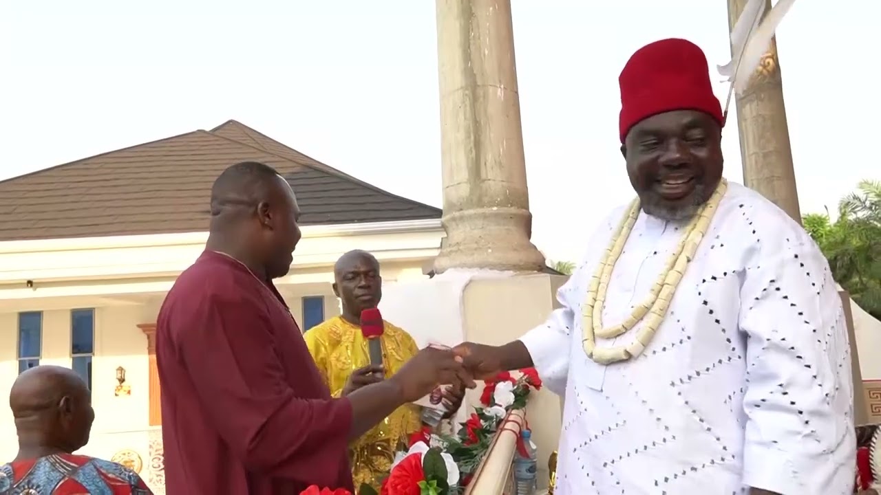 Chief Ikechukwu Okoye Odike was initiated into Nze Ogbalu Society of Adazi Nnukwu. Part 2 of day 