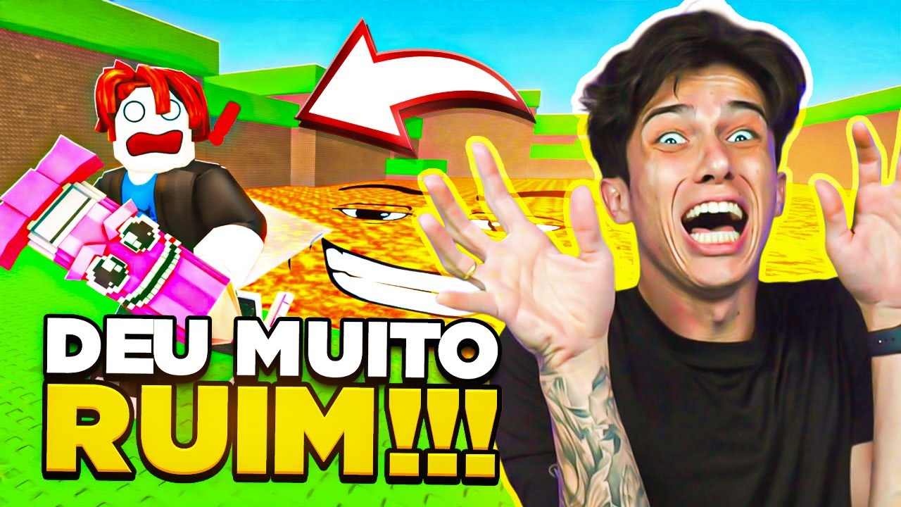 SE A LAVA ME ALCANÇAR, EU PERCO TUDO…