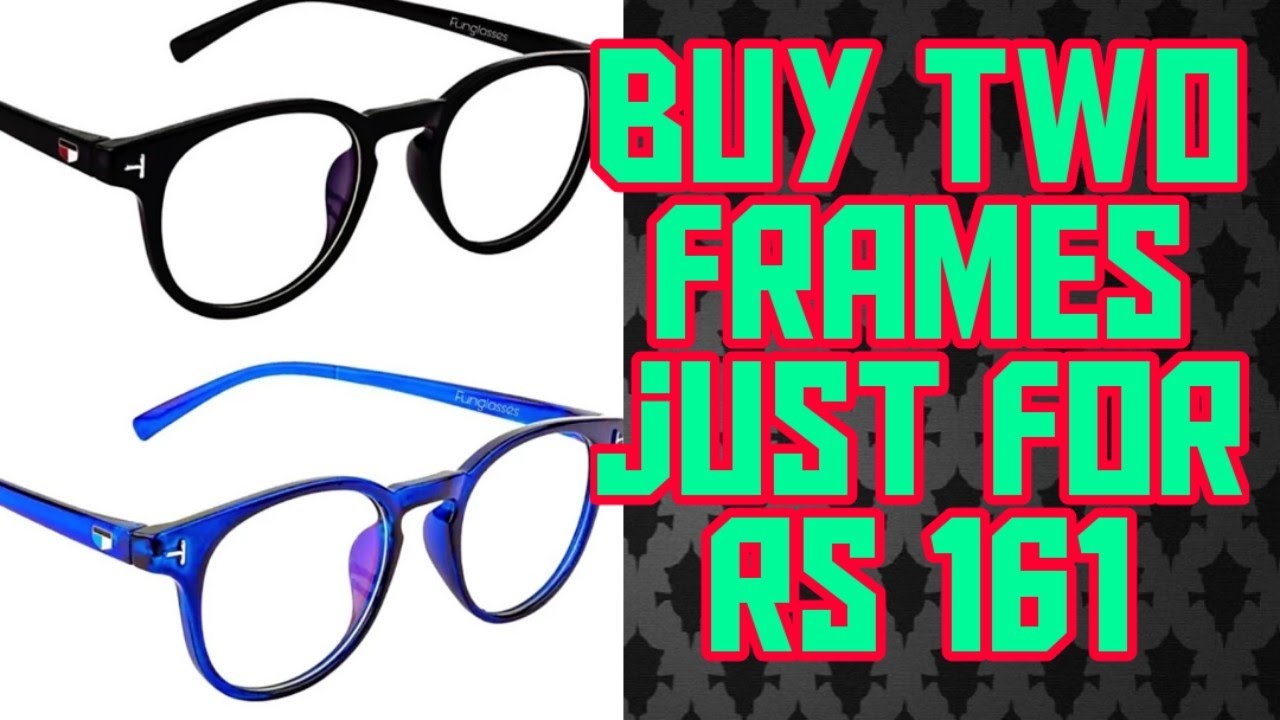 Specs Frames under 200 Buy Two frames in just Rs 161 #fashion #stylishframes #framesunder500 #style