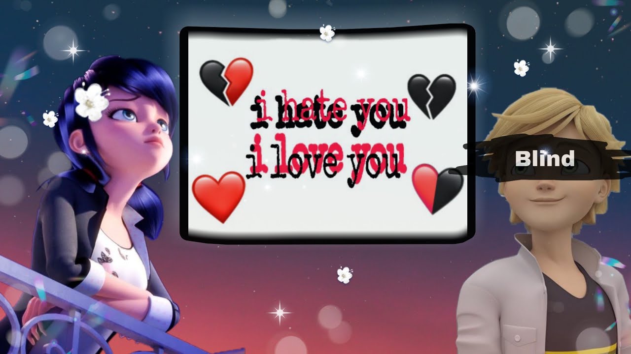 I hate you, I love you ~ AMV | Adrienette | Miraculous Ladybug