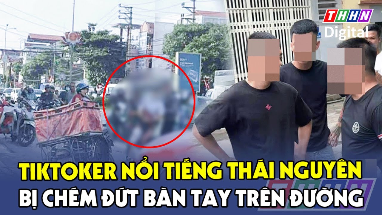 Mâu thuẫn nợ nần, Tiktoker Thái Nguyên bị nhóm giang hồ chém gần lìa bàn tay trên đường | Hà Nam TV