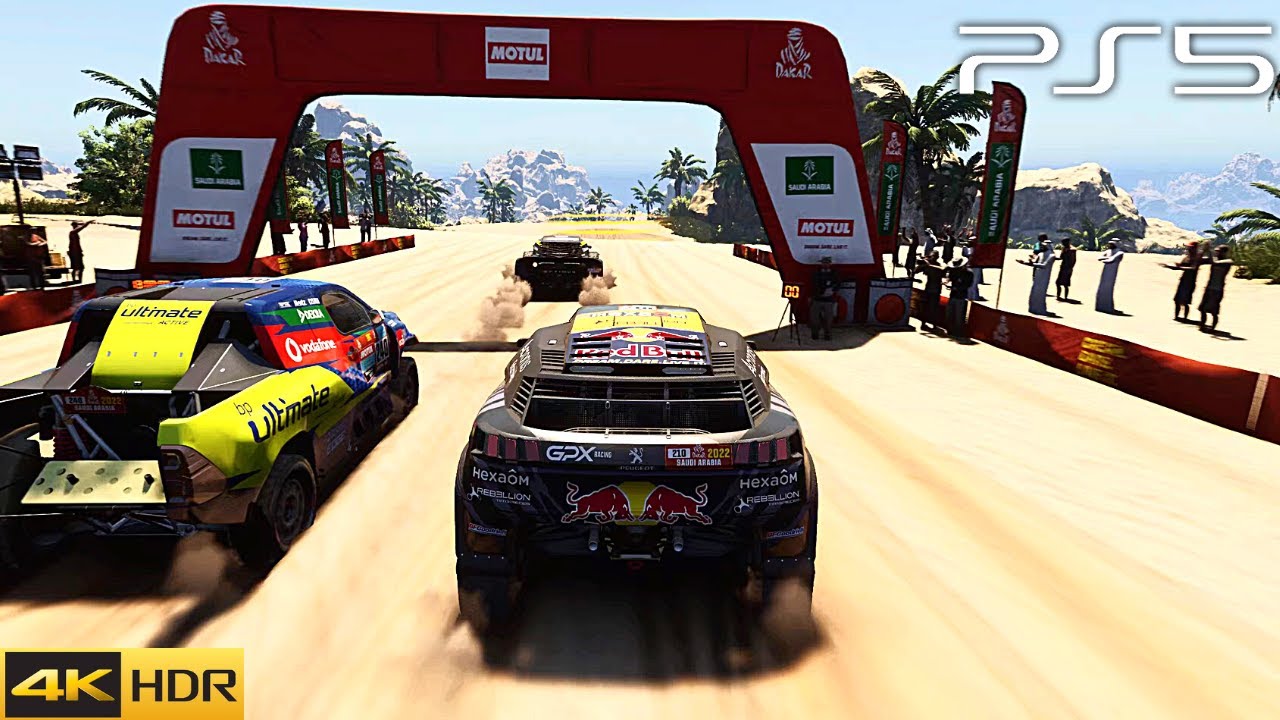 Dakar Desert Rally Amazing Gameplay (PS5 HDR) [4K 60FPS]