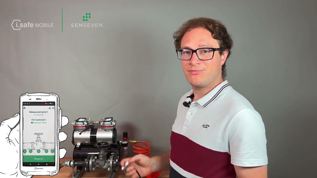 Small demo of Valve Sense   the smart and mobile inspection system for leak detection in valves