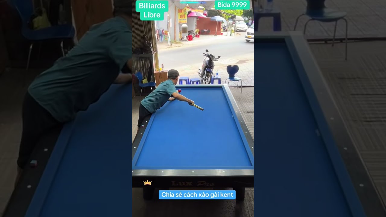 Control the cue ball into the kent - Carom Billiards - Freestyle Billiards