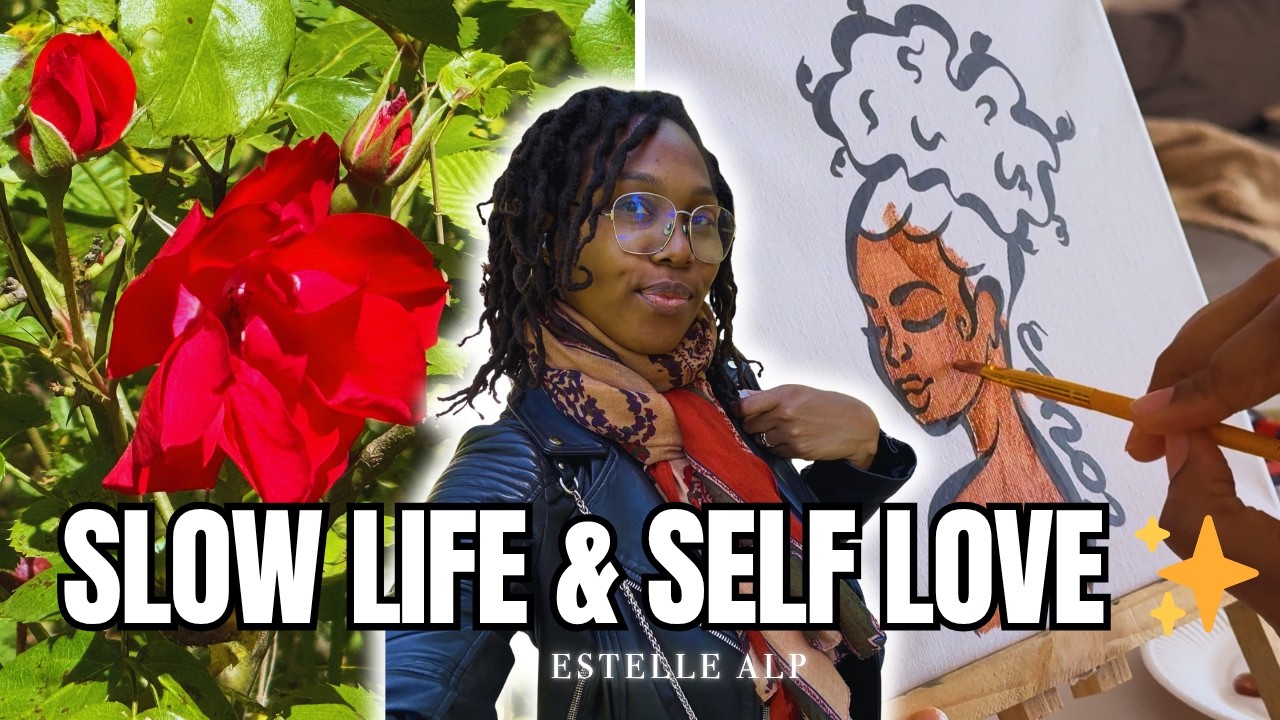 Vlog énergies positives, glow up et créatif (crochet, lecture et peinture...)