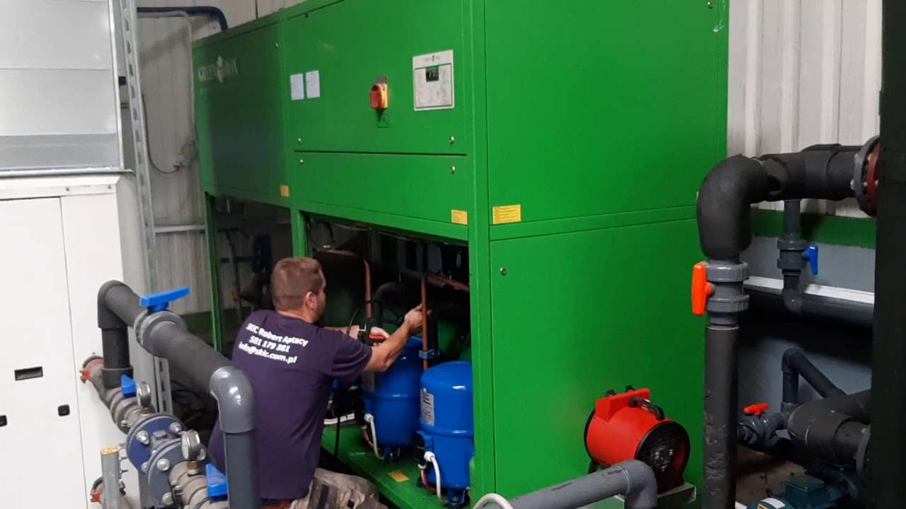 SERWIS Chiller Green Box TWIN 61