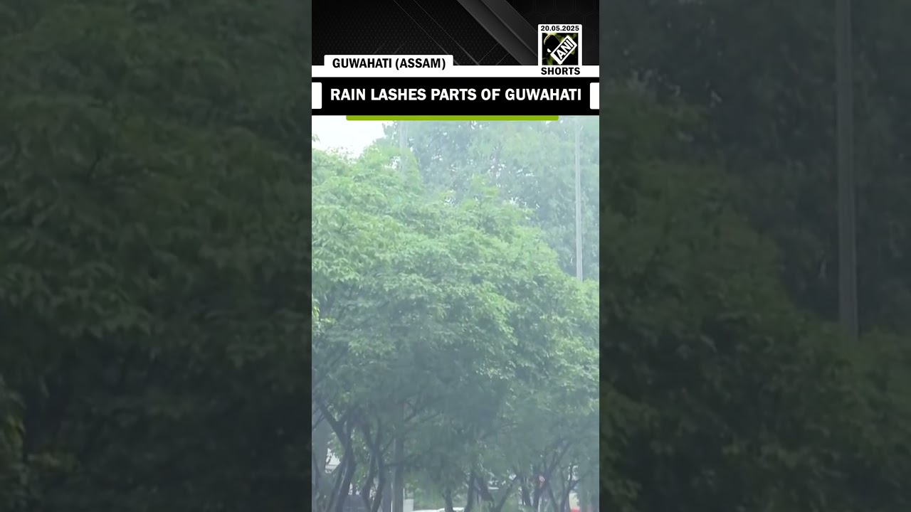 Assam: Rain lashes parts of Guwahati