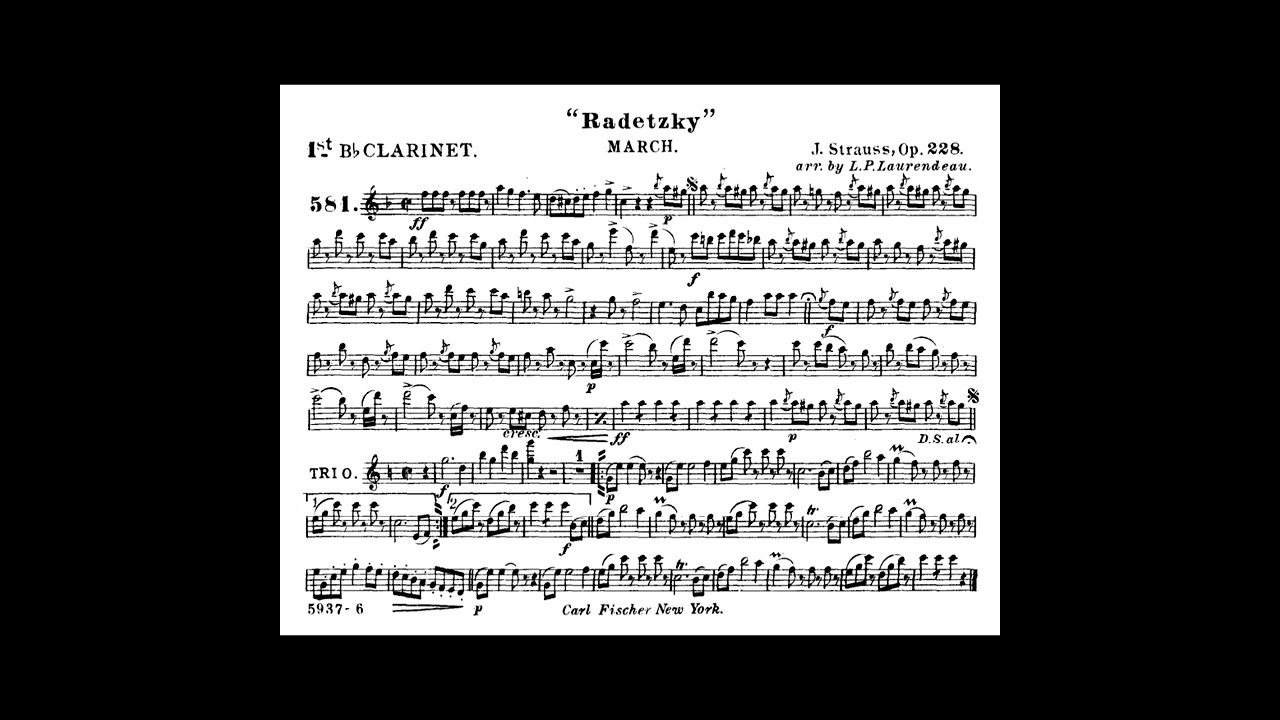 Radetzky - J.Strauss (Marcia militare)